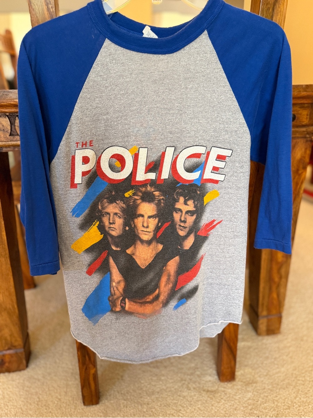 Police Synchronicity Tour T- shirt Vintage  1982!
